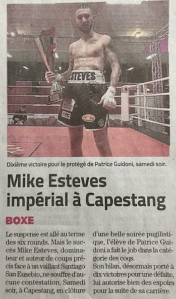 Mike ESTEVES impérial à CAPESTANG