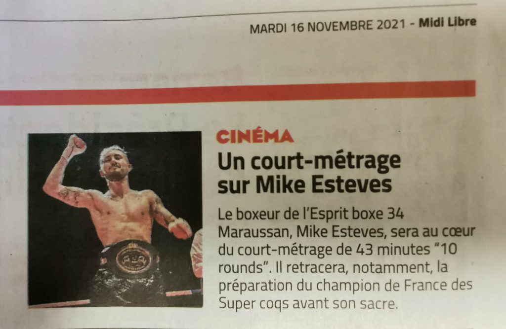 Un court-métrage sur Mike ESTEVES